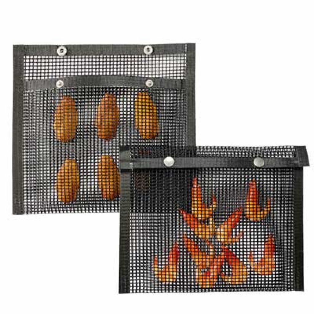 3 Tappetini Per Griglia In Teflon 42x36cm - Antiaderenti, Per BBQ A Gas, Carbone, Forno E Friggitrice Ad Aria - Foto 2