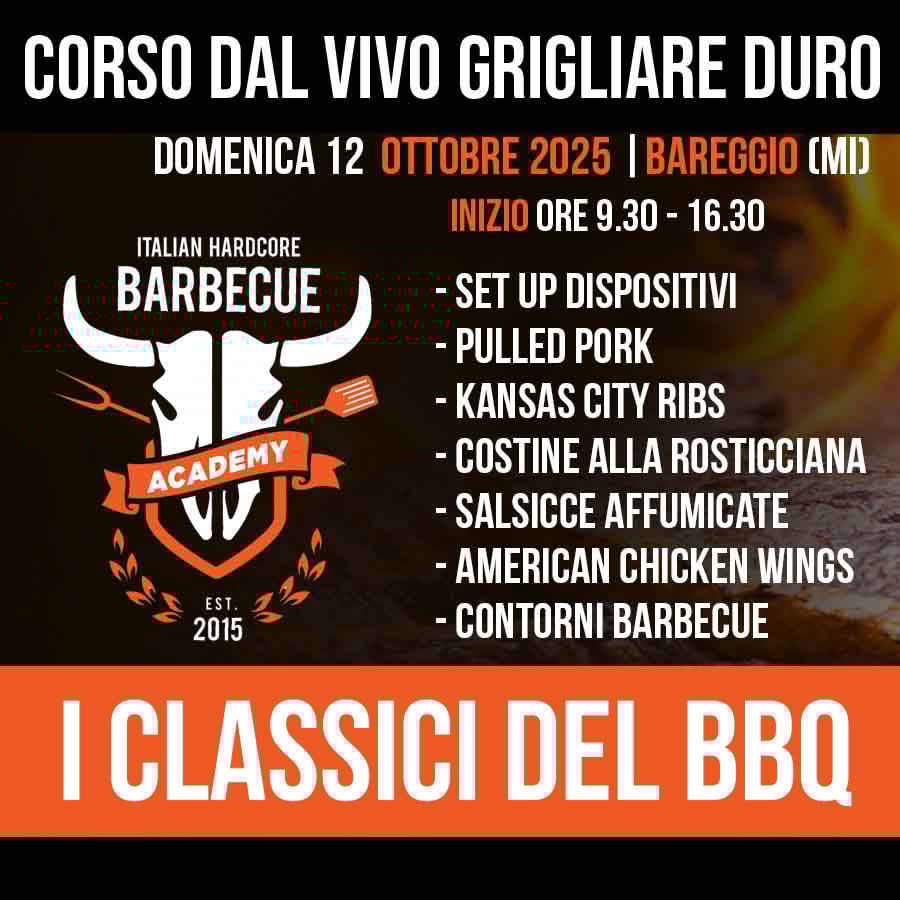 Ottobre 2025 - Domenica 12 - I Classici del Barbecue