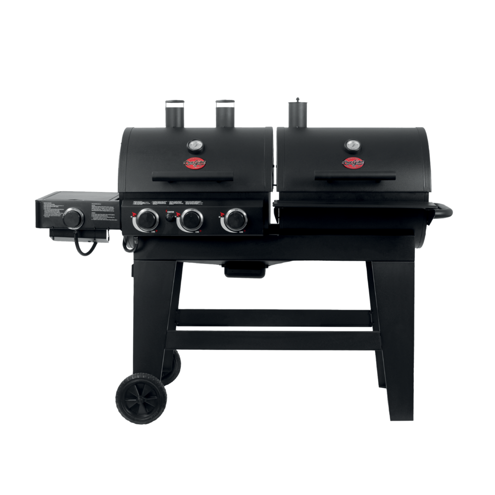 Char-Griller Double Play Grill a Gas e a Carbone