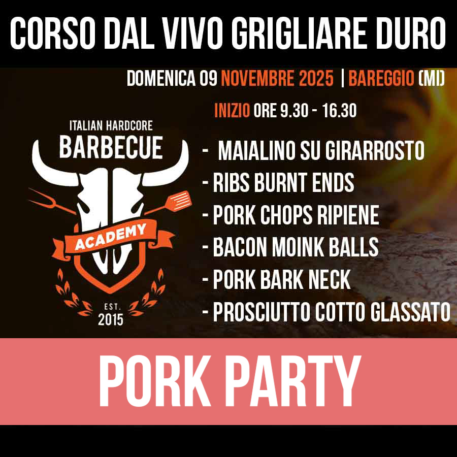 Novembre 2025 - Domenica 09 - Speciale Pork Party