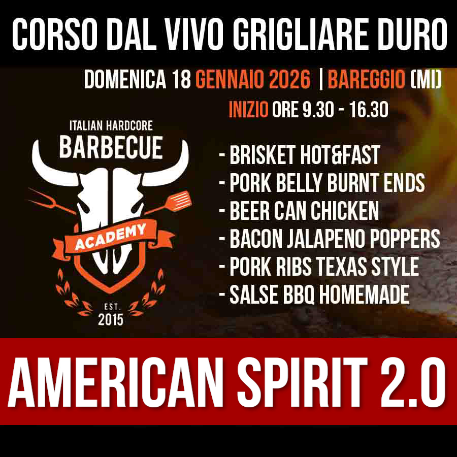 Gennaio 2026 - Domenica 18  - American Spirit 2.0