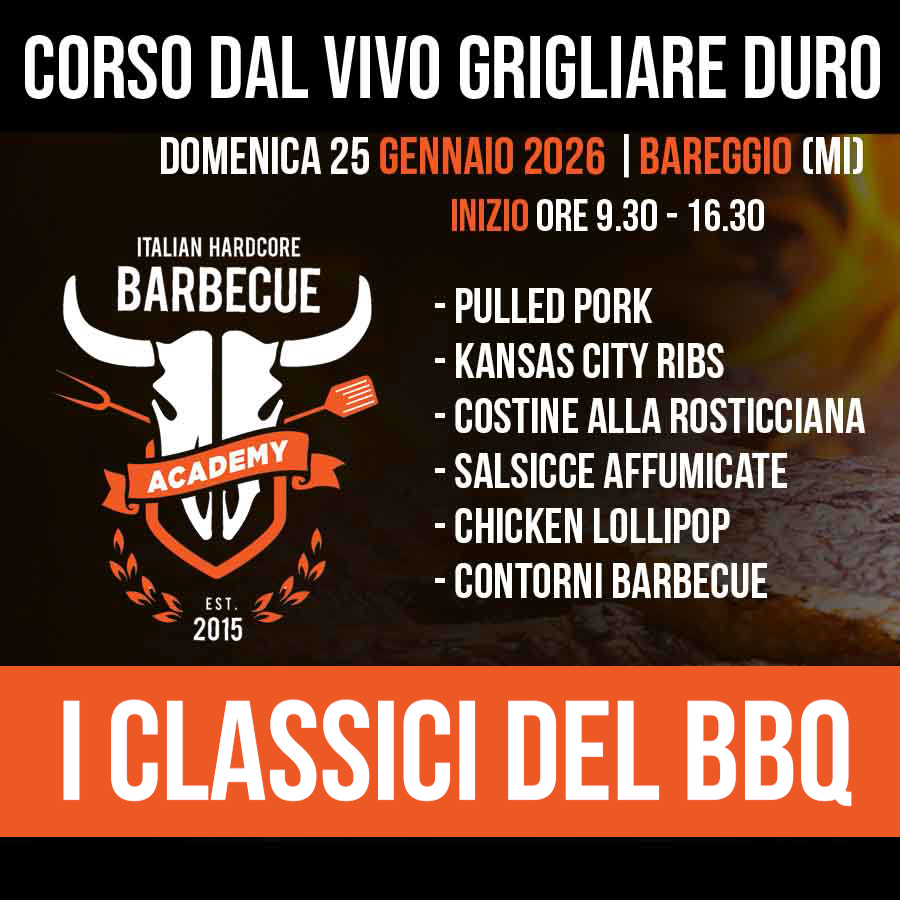 Gennaio 2026 - Domenica 25 - I Classici del Barbecue